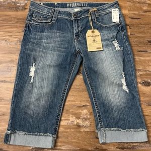 NWT Hydraulic Capri Jeans (Junior Jeans)